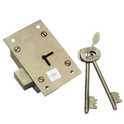 Cupboard Lock - Brass ( Special Heavy ) 