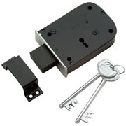 Door Lock Plain With SS Cover 