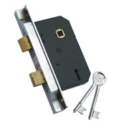 Mortise Lock 4 Lever Steel Double Door 90° 